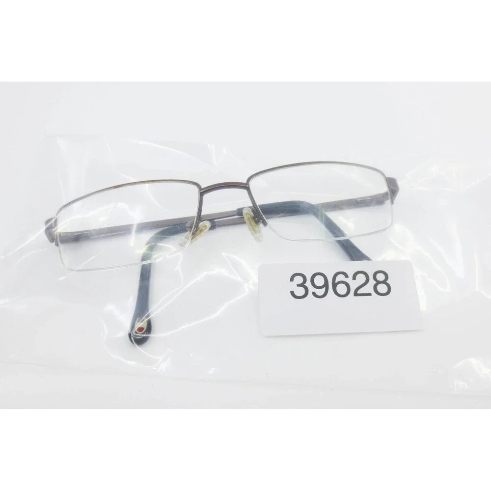 Champion CU 1003 C02 Brown Rectangular Semi Rimless Eyeglasses Frames 54-18-140